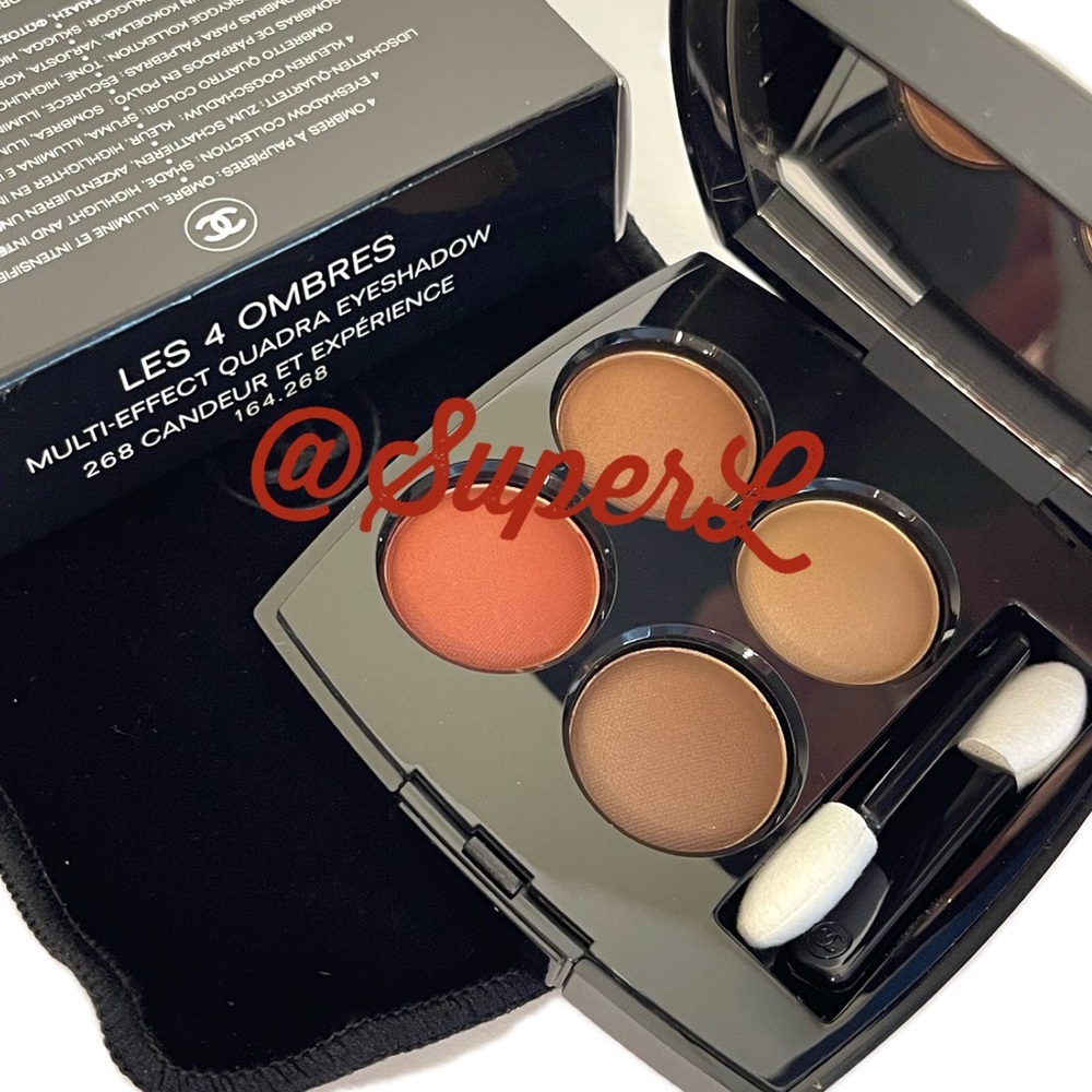 NEW CHANEL LES 4 OMBRES Multi-Effect Quadra Eyeshadow 268 CANDEUR ET EXPERIENCE